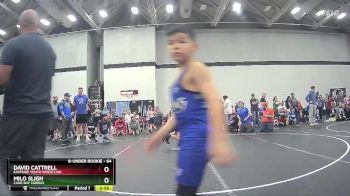 64 lbs 3rd Place Match - David Cattrell, Eastside Youth Wrestling vs Milo Sligh, Cane Bay Cobras