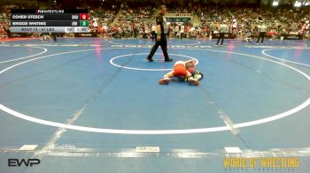 67 lbs Round Of 64 - Cohen Utesch, Siouxland Wrestling Academy vs Briggs Whiting, JRW Jake Reicin Wrestling