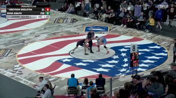 Champ. Round 1 - Greyson Deelstra, Sioux Falls Lincoln vs Evan Juelfs, Sturgis Brown