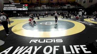 165 lbs Semifinal - Claudio Torres, Lake Highland Prep vs Jack Chamberlain, Wyoming Seminary