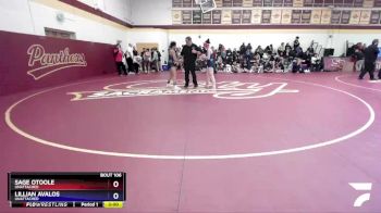 131 lbs Quarterfinal - Sage Otoole, Unattached vs Lillian Avalos, Unattached