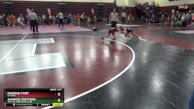 PW-10 lbs Semifinal - Maddox Port, DC ELITE vs Gannon Knutson, Outlaw Wrestling Club