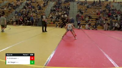 85 lbs Cons. Round 2 - Watson Nagel, Bison Wrestling Club vs Hunter Erdmann, X-Factor Elite