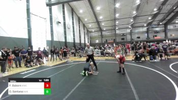 89 lbs Quarterfinal - Frederick Osborn, Askeo International Mat Club vs Oliver Santana, Independent