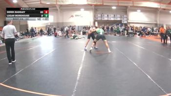 197 lbs Champ. Round 2 - Logan Morehouse, Tiffin vs Derek Badgley, Grand Valley State