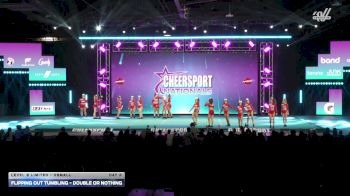 Flipping Out Tumbling - Double or Nothing [2026 L6 Limited - XSmall Day 2] 2026 CHEERSPORT National All Star Cheerleading Championship
