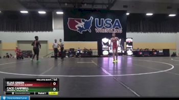 160 lbs Semifinal - Elias Green, Askren Wrestling Academy vs Cace Campbell, Immortal Athletics WC