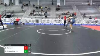 285 lbs Prelims - Bobby Terra, Bearcat vs Anthony Evangelista, Triumph Blue