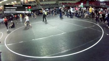 140 lbs Semifinal - David Standen, Nebraska Wrestling Academy vs Cinch Reiser, Sandhills Thedford Knights