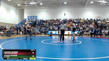 132 lbs 3rd Place Match - Colton Gilbert, Vancleave High School vs Ethan Vaughn, St Martin