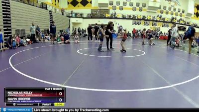 56 lbs Quarterfinal - Nicholas Kelly, Jennings County Wrestling Club vs Gavin Hooper, Contenders Wrestling Academy