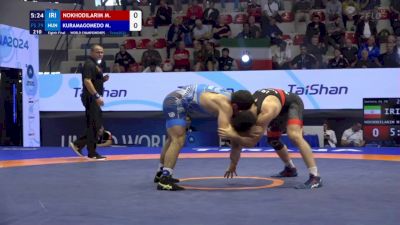 79 kg 1/8 Final - Mohammad Ashghar Nokhodilarimi, Iran vs Murad Kuramagomedov, Hungary