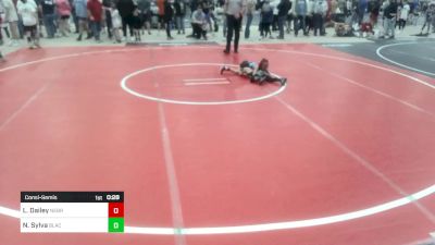 46 lbs Consolation - Landon Dailey, Nebraska Wr Ac vs Nalu Sylva, Black Hills Wr Ac