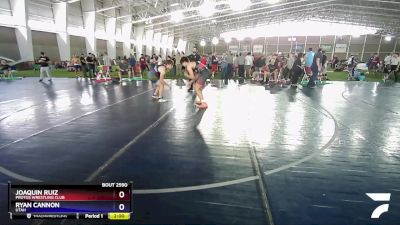 190 lbs Quarterfinal - Joaquin Ruiz, Protos Wrestling Club vs Ryan Cannon, Utah