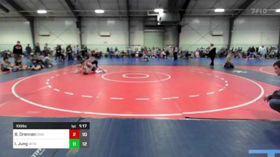 105 lbs Rr Rnd 2 - Bryson Drennen, Ringgold Middle School vs Isaac Jung, West Forsyth