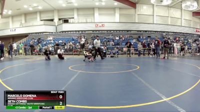 53 lbs Cons. Round 2 - Seth Combs, MVKWA Kettering Youth Wrestling Club vs Marcelo Domena, Ringers Wrestling Club