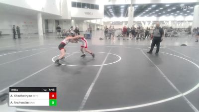 88 lbs Semifinal - Arto Khachatryan, SBTC vs Anzor Archvadze, Savage House WC