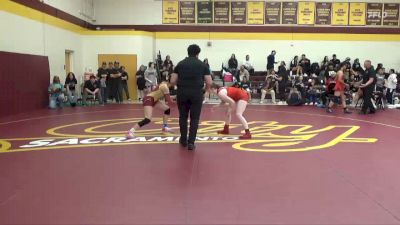 145 lbs Cons. Round 3 - Nayeli Ramos, Sacramento City College vs Emma Ford, Sierra College