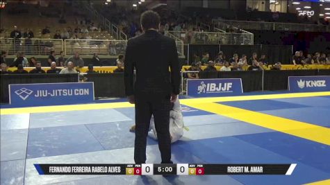 Robert M. Amar vs Fernando Ferreira Rabelo Alves 2025 Pan Jiu Jitsu IBJJF Championship