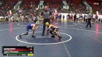 75 lbs Round 2 - Owen Tomlinson, Avoca vs Jacob Rangel, Indian Trail