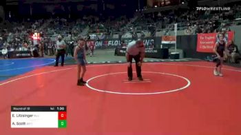 70 lbs Prelims - Evan Litzsinger, Hillsboro WC vs Aberic Scott, Threestyle Wrestling