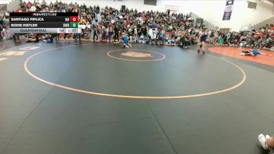 84 lbs Quarterfinal - Santiago Piplica, Riverton Middle School vs Bodie Kistler, Sheridan Junior High School