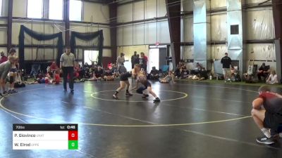 70 lbs Round Of 16 - Parker Giovinco, Unattached vs William Elrod, Upper Dublin