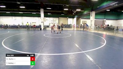 150 lbs Consi Of 16 #1 - Holden Huhn, OH vs Tege Kelley, UT