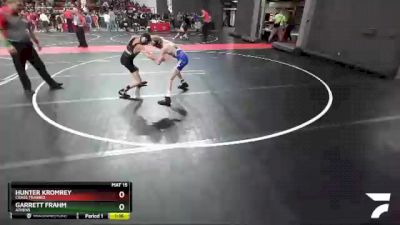 90 lbs Champ. Round 2 - Hunter Kromrey, Crass Trained vs Garrett Frahm, Athens