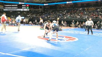 144 Class 3 lbs Quarterfinal - Jackson Bassett, Whitfield vs Gabrian Bridges, Marshfield