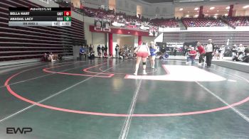 235 lbs Rr Rnd 3 - Bella Hart, Cabot vs Abagail Lacy, Oologah