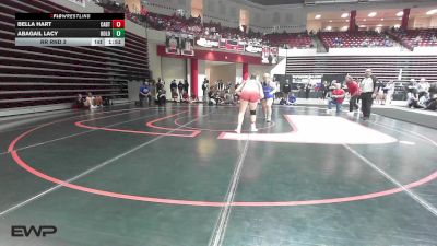 235 lbs Rr Rnd 3 - Bella Hart, Cabot vs Abagail Lacy, Oologah