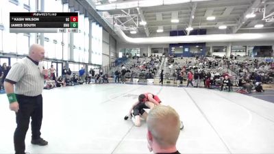 106 lbs Champ. Round 1 - Kash Wilson, Grand County vs James South, Bingham