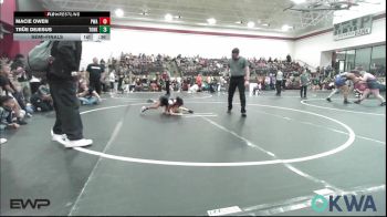 47-51 lbs Semifinal - Macie Owen, Perry Wrestling Academy vs TrüE Dejesus, Team Of Hard Knox