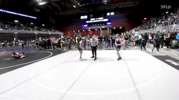 102 lbs Quarterfinal - Beau Baysinger, Casper WC vs Nick Ambuske, Legacy Boltz