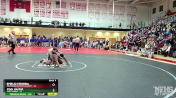 215 lbs Finals (8 Team) - Finn Hanna, Saint Mark`s vs Emelio Messina, Delaware Military Academy