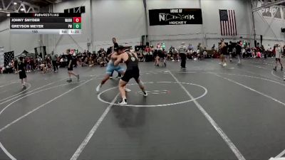 155 lbs Round 1 (6 Team) - Johny Snyder, Warhawks vs Greyson Meyer, Prestige Worldwide