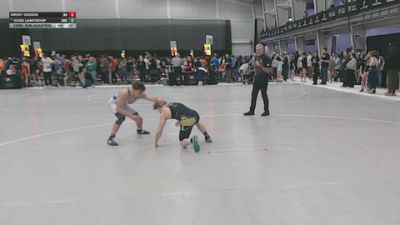132 lbs Cons. Sub-quarters - Jesse Landtroop, Sweet Home High School Wrestling vs Brody Gossen, Jackrabbit Wrestling Academy