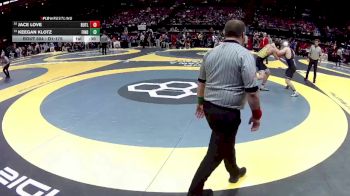 D1-175 lbs Cons. Round 1 - Jace Love, Butler vs Keegan Klotz, Findlay