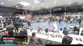 157 lbs Semifinal - Quentin Harding, Orting vs Kaleb Hammer, Lakeland High School