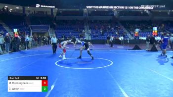 152 lbs Consolation - Matt Cunningham, Wakefield vs Dawsen Welch, Southington