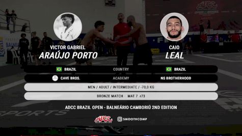 Victor Gabriel Araújo Porto vs Caio Leal 2024 ADCC Balneario Open