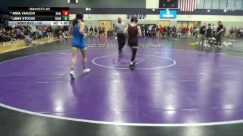 115 lbs Champ. Round 1 - Amia Yaklich, Wahlert Catholic vs Libby Stocks, Waterloo West