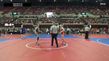 109 lbs Champ. Round 2 - Felicity Stevens, Mine Yard Dogs Wrestling Club vs Ella Brown, Minot Majettes