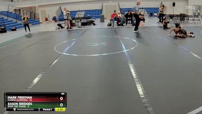 64 lbs Round 3 (6 Team) - Mark Freeman, Florida Scorpions vs Eason Bridges, BHWC Dirt Divers