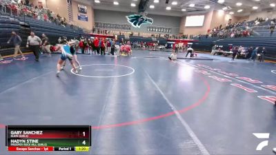 138 lbs Semifinal - Gaby Sanchez, Klein (Girls) vs Hadyn Stine, Prosper Rock Hill (Girls)