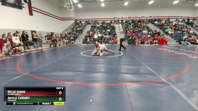 235 lbs Semifinal - Shyle Cheney, Catoosa vs Rylei Davis, Plano (Girls)