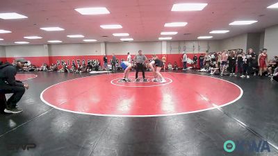 195 lbs Quarterfinal - Gunnar Brown, Tonkawa Takedown Club vs Case Lucero, Victory Youth Wrestling