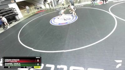 175 lbs Cons. Round 2 - Josiah Stacco, Infinity Wrestling vs Danniel Davila, Rough House Wrestling