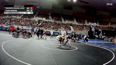 100-D2 Cons. Round 1 - Nazareth Moore Lopez, Sabino High School vs Kara Hooper, Round Valley High School